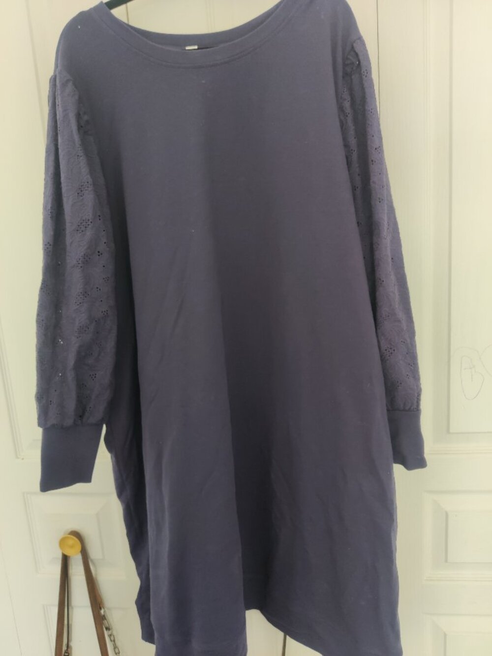PENNINGTONS purple sweatshirt dress